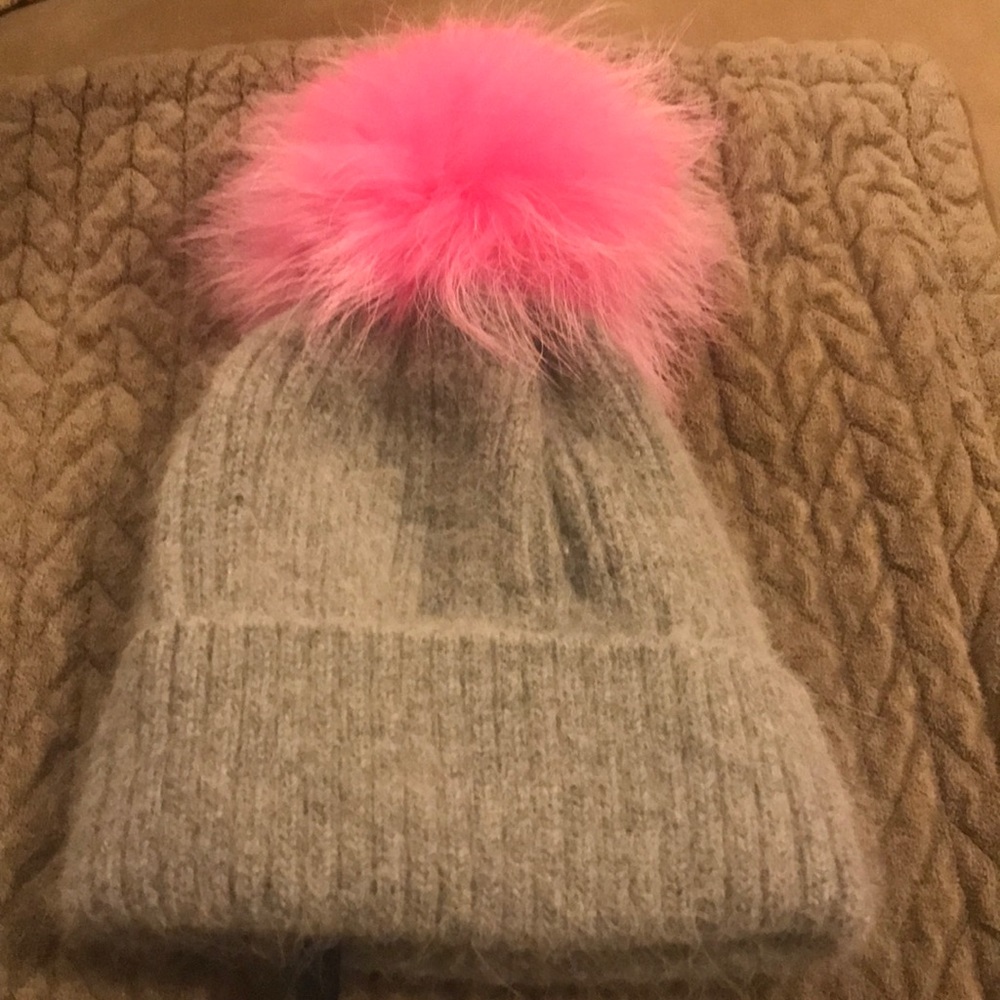 Linda Richards Fur Beanie Hat